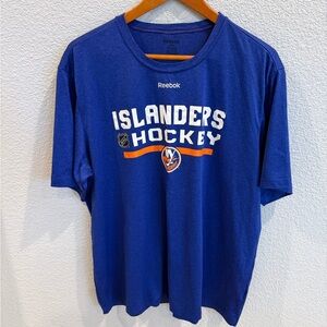 Islanders Hockey Reebok Blue T-Shirt